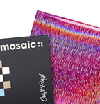 Mosaic+ Rose Pink Brushed Holographic 1ft x 5ft Crafting Vinyl Crinkle-Free 8yr UV Finish Crafting Vinyl, by VViViD