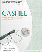 Precut Zweigart Cashel 28 Count Sapphire Green 3281/6125