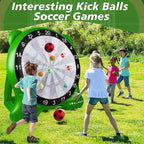 UBALANCE Giant Inflatable Dart Board, Outdoor Dartboard Yard Games for Adults, Family Sports, Sticky Kick Balls, Soccer, Tennis, Soft Darts, Golf, Party Fun Carnival Games