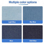 Iron on Patches for Clothes, 20 Pieces Denim Patches for Inside Jeans 3.7" by 4.9", 100% Cotton Fabric Patches for Clothes, Pants, Jeans Repair Kit (9.5 cm x 12.5 cm)