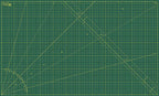 Elan Cutting Mat 36x60 Green, Extra Large Self Healing Cutting Mat 36 x 60 Inch, 5-Ply Craft Board Green, Hobby Board for Sewing and Quilting