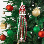 MEEDEE 3/8 inch 100 Yards Assorted Christmas Ribbon - Pack of 20 in Red, Green & White - Mix Grosgrain & Double Face Satin Ribbon for Holiday Décor, Gift Wrapping, Xmas Wreath Bow or Crafting Project