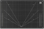 XNM Premium Self Healing Cutting Mat - 24 Inches by 36 inches - A1, 3 Layer Quality PVC Construction - Dual Sided, Imperial and Metric Grid Lines - Perfect for Cutting, Sewing, and Crafts