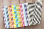 Flexicore Packaging Azure Pin Stripe Print Gift Wrap Tissue Paper Size: 15 Inch X 20 Inch | Count: 10 Sheets | Color: Azure Pin Stripe