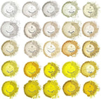 BALTIC DAY - Mica Powder, 100 Colors - Mica Powder for Epoxy Resin - Epoxy Resin Color Pigment Powder - Pigments for Soap Making, Candle, Slime, Lip Gloss, Nails, Paint, Acrylics