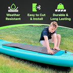 XCEL Foam Roll with Self Adhesive – Beige, 72" x 17" x 1/4" Closed Cell Foam Rubber Water Resistant Padding Sheet – Home, Marine, Garage, Auto Insulation & Cosplay (Beige, 72" x 17" x 1/4")