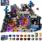 Magnetic Blocks - 150 PCS Build Magnetic Dark Castle Sword Domain World - Magnetics Construction Cube Toys - STEM Montessori Sensory Toys for Toddlers 6 7 8 9 10 Year Old Boys & Girls