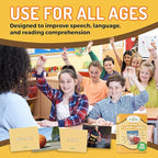 50 Noun Flash Cards, Fun Vocabulary Builder Educational Learning Photo Cards for Kids, Homeschool, Adults, Seniors, Speech Therapy, ESL, Autism, Dementia, Aphasia, SLP, ABA, and Occupational Therapy