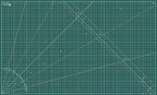 Elan Cutting Mat 36x60 Green, Extra Large Self Healing Cutting Mat 36 x 60 Inch, 5-Ply Craft Board Green, Hobby Board for Sewing and Quilting