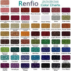 Renfio Ultra Fine Glitter Powder Metallic Resin Glitter 2.11 Oz (60g) PET Flakes Crafts Sequins 1/128" 0.008" 0.2mm Epoxy Chips Flakes for Tumblers Slime Decoration - Light Gold