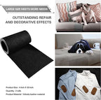 Azobur Sofa Fabric Repair Patch - Self-Adhesive Microfiber Patch for Couch, Multicolor
