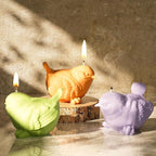 Animal & Bird Resin & Silicone Candle Mold Set - 3D Animal Mold for Home Decor & Candle Making