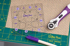 The Quilted Bear Rotating Cutting Mat 18" x 18" - Square 360° Rotating Self Healing Mat with Innovative Locking Mechanism for Quilting & Sewing Your Choice of Colours Available! (Green)