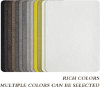 KING MOUNTAIN Fine Linen Repair Patches, Self-Adhesive Linen Fabric Patches, 8X11 inch 2 PCS, Multi Color, Can be Used for Linen Sofa Repair and Linen Clothes Repair(8" x 11"-2PCS,Dark Grey 2.0)
